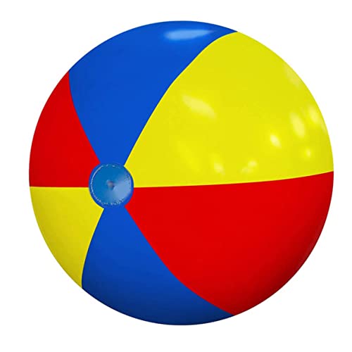 KOMBIUDA 1Stk großer Wasserball Schwimmbad Schwebend Augapfel kinderball pufferball aufblasbarer Wasserball aufblasbare Wasserbälle ungiftiges und harmloses Kunststoffmaterial (PVC Colorful von KOMBIUDA