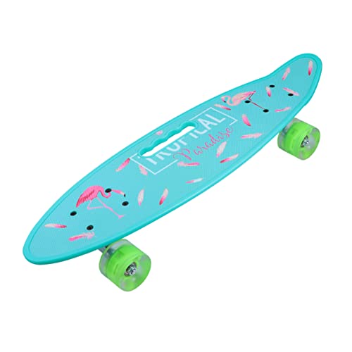 KOMBIUDA 1stk Roller Cruiser Skateboard Anfänger Skateboard-Spielzeug Kinder-Skateboard Skateboard Mit Vier Rädern Teenager-Skateboard Standard-Skateboards Für Erwachsene Cruiser-Deck Abs von KOMBIUDA