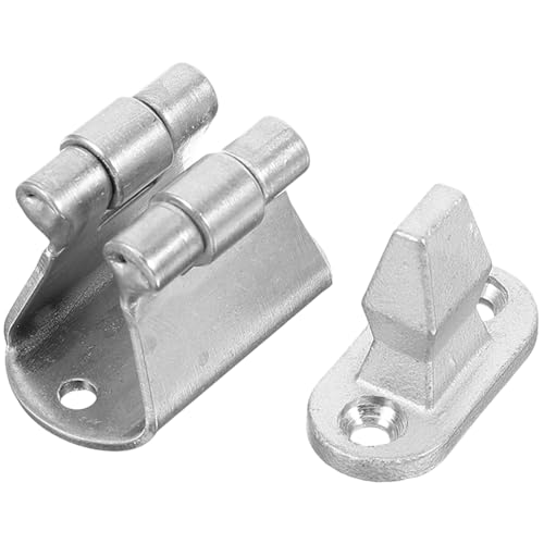 KOMBIUDA 2St Türschloss aus Edelstahl gewerblicher Türstopper magnetischer türhalter Bootstürhalter Tür stoppt Türschlösser Türstopper befestigen Türstopper aus Metall Rostfreier Stahl von KOMBIUDA