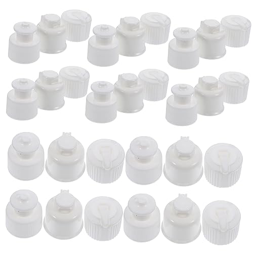 KOMBIUDA Wasserflaschen-Pull-top-Deckel 30-teiliges Set Auslaufsichere Flaschenverschlüsse KOMBIUDA Wasserflaschen-Pull-top-Deckel 30-teiliges Set Auslaufsichere Flaschenverschlüsse von KOMBIUDA