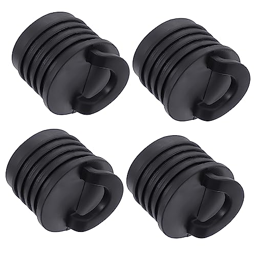 KOMBIUDA 4 Stück Kajak Stecker Scupper-stecker Bootsstecker Kajakzubehör Bootsstopper Kanustecker Kajak-Stopper-stecker Ablassstopfen-kit Für Boote Bootszubehör Kajak-attikastopfen PVC von KOMBIUDA