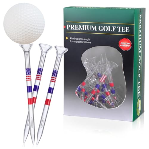 KOMBIUDA 50 Stück Golf-Tee Golfball Golf-abschläge Inhaber Von Golftrainings Nägel Für Golfbälle Übungsstände Für Golfbälle Golf-trainingsgeräte Halter Für Golfbälle Golfzubehör Plastik von KOMBIUDA