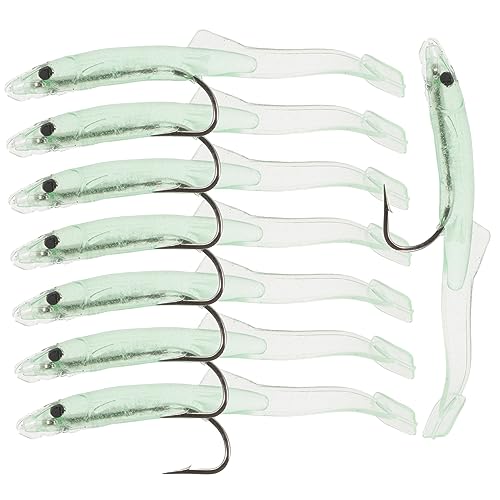 KOMBIUDA 8pcs Luminous Fishing Tool Praktische Fischköder Wiederverwendbare Sinkende Köder Salz Frisches Wasser Gefälschte Köder von KOMBIUDA