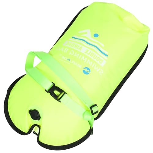 KOMBIUDA Abreißschwimmer Schwimmtasche wasserdichte Campingtasche Multifunktions-trockensack Outdoor-zeichentasche Outdoor-campingzubehör Schwimmender Trockener Beutel Light Green Nylon PVC von KOMBIUDA