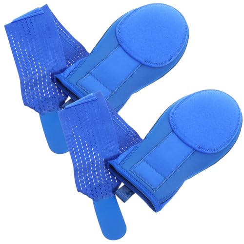 KOMBIUDA Baseballhandschuh Spieler Gleithandschuh Fußball-trainingsgeräte Fänger Kappe Softball-schlaghandschuhe Griff Ausbildung Batting Handschuhe Sport Handschuhpflegemittel Blue Neopren von KOMBIUDA