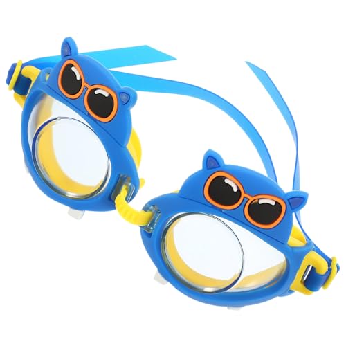 KOMBIUDA Cartoon Schwimmbrille Für Mit Antibeschlag Technologie UV Schutz Und Verstellbarem Kopfband Ideal Für Schwimmen Und Planschen Farbenfrohes Design Für Jungen Und ädchen von KOMBIUDA