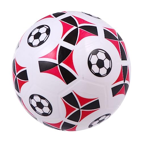 KOMBIUDA Den Ball Klopfen Kinderfußball Kickbälle Für Babys Kleiner Fußball Mini-fußball Fußball Ball Kleine Fußbälle -Kuscheltier Mini-Spielzeug Mini-Sport-stressbälle Strand Rot PVC von KOMBIUDA