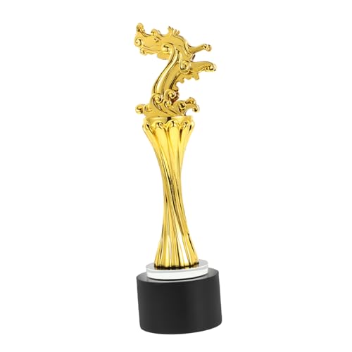 KOMBIUDA Drachenboot-Trophäe Drachentrophäen Trophäendekor Feier-Trophäen-Dekore Siegertrophäe für das Spiel kreativ geformte Trophäenstütze Trophäe für den Kindergarten Kristall Golden KOMBIUDA Drachenboot-Trophäe Drachentrophäen Trophäendekor Feier-Trophäen-Dekore Siegertrophäe für das Spiel kreativ geformte Trophäenstütze Trophäe für den Kindergarten Kristall Golden von KOMBIUDA