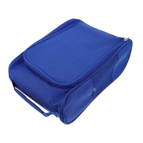 KOMBIUDA Golf-Sneaker-Tasche Tasche Für Golfschuhe Schuhtaschen Für Unterwegs Schuhhalter Für Rucksack Golfschuhtasche Golftaschenreisen Golftaschenzubehör Für Herren Blue Oxford-Stoff KOMBIUDA Golf-Sneaker-Tasche Tasche Für Golfschuhe Schuhtaschen Für Unterwegs Schuhhalter Für Rucksack Golfschuhtasche Golftaschenreisen Golftaschenzubehör Für Herren Blue Oxford-Stoff von KOMBIUDA
