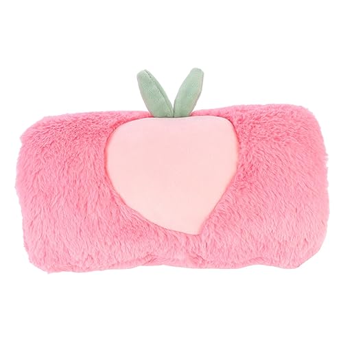 KOMBIUDA Handwärmer Armwärmer Aus Kunstpelz Kaninchen Handwarmer Muff Beheiztes Kissen Schal Mädchen Handschuh Pfirsich Tasche Hand Bei Kaltem Wetter Körper Zubehör Elastisches Vlies Rosa von KOMBIUDA