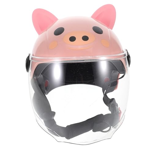 KOMBIUDA Helm Kinder Schutzhelm Katzenohr Helm Skateboard Schutzausrüstung Schutzausrüstung Für Kinder Rosa von KOMBIUDA