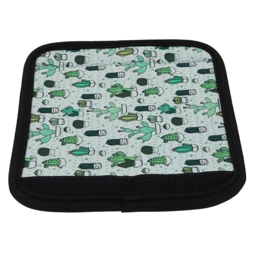 KOMBIUDA Koffer Faltbare Reisetasche Handtaschen Gepäckgürtel Neon-Gepäckanhänger Taschenkette Riemen Gepäckgriffabdeckung Griffabdeckung für Kinderwagen Gepäckhüllen Polyester Light Green von KOMBIUDA