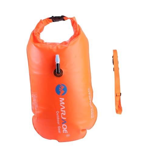 KOMBIUDA Multifunktionale Outdoor PVC wasserdichte Trocken Rafting Tasche Robuster Rucksack Für Kajakfahren Rafting Wandern Und Camping Inklusive Handytasche Und Verstellbarem von KOMBIUDA