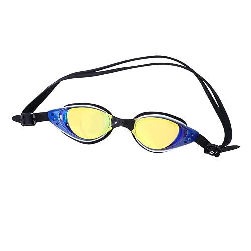 KOMBIUDA Outdoor-Schwimmausrüstung schwimmbrille verstellbarer schultergurt blea Kinder schwimmen Schutzbrille für Erwachsene Kinderbrille Taucherbrille Antibeschlag-Schwimmausrüstung Blue von KOMBIUDA