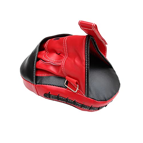 KOMBIUDA Paar Schlagpolster Boxhandschuhe Pu-boxhandschuh Fitness-trainingshandschuh Rot von KOMBIUDA