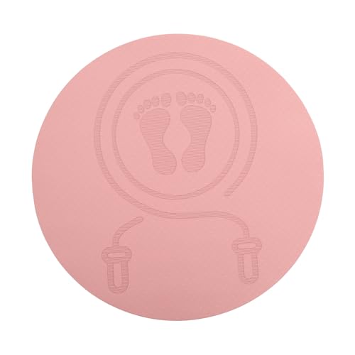 KOMBIUDA Sprungmatte Übungsdecke Outdoor-Matte faltbar Teppich Puzzle drinnen rutschfeste trainingsmatte Heimtrainingsmatte stoßdämpfende Yogamatte Trainingsmatten Gymnastikmatte tpe Rosa von KOMBIUDA