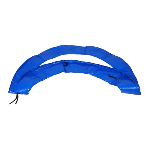 KOMBIUDA Trampolinmatte Trampolin-federabdeckung Sprungbettdecke Trampolin Zubehör Trampolinabdeckungen Trampolin-kantenschutz Trampolin-außenkantenpolsterung Trampolin-ärmel Sport Blue von KOMBIUDA