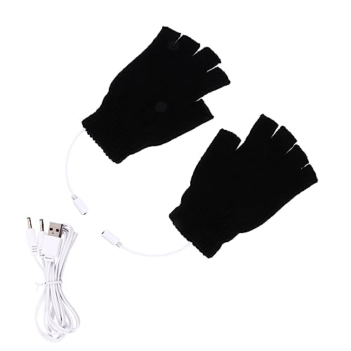 KOMBIUDA USB Beheizbare Winterhandschuhe Thermische Handschuhe Für änner Und Frauen Unisex Ideal Für Den Einsatz Am Laptop Reinem Handswärmer Für Kalte Tage von KOMBIUDA