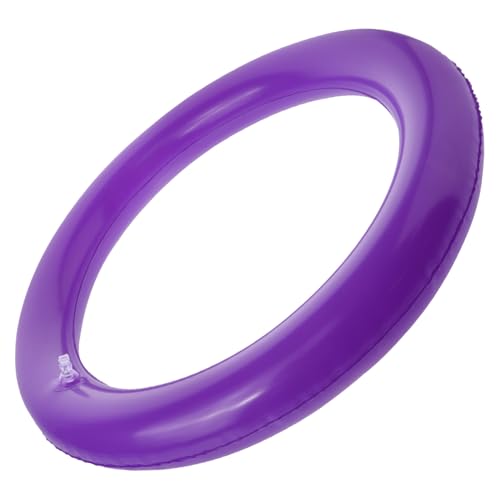 KOMBIUDA Yoga-Ballbasis Yogaball-Befestigungsring Gymnastikballstuhl Yoga-Ball-Stuhl Yoga-Ball-Basis Stabiler Yoga Ball Halter Aufblasbarer Yogaballständer Yoga-Ball-Fixierkreis PVC Violett von KOMBIUDA