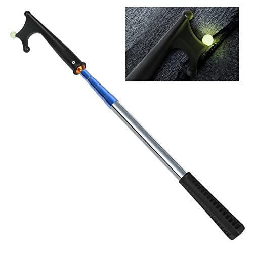 KOMCLUB Teleskop Bootshaken 134cm Bootshaken zum Andocken von Teleskop-Verlängerungsstangenhaken mit leuchtender Perle, leicht schwimmend, Rutschfester Gummigriff, langlebig und rostbeständig KOMCLUB Teleskop Bootshaken 134cm Bootshaken zum Andocken von Teleskop-Verlängerungsstangenhaken mit leuchtender Perle, leicht schwimmend, Rutschfester Gummigriff, langlebig und rostbeständig von KOMCLUB