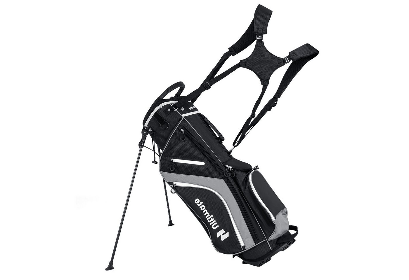 KOMFOTTEU Golfschläger + Golfbag, Golf Stand Bag mit 14 Fächern, 6 Taschen KOMFOTTEU Golfschläger + Golfbag, Golf Stand Bag mit 14 Fächern, 6 Taschen von KOMFOTTEU
