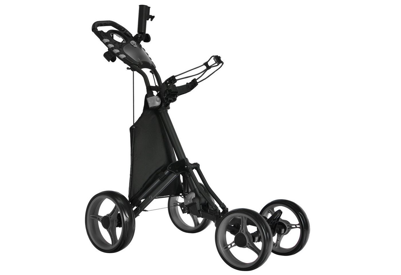 KOMFOTTEU Golftrolley, Golfwagen klappbar, mit Verstellbarer Griff KOMFOTTEU Golftrolley, Golfwagen klappbar, mit Verstellbarer Griff von KOMFOTTEU