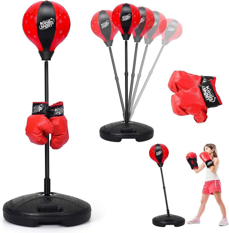 KOMFOTTEU Punchingball Standbox (Set), 81-123,5 cm, für Kinder über 3 Jahren von KOMFOTTEU