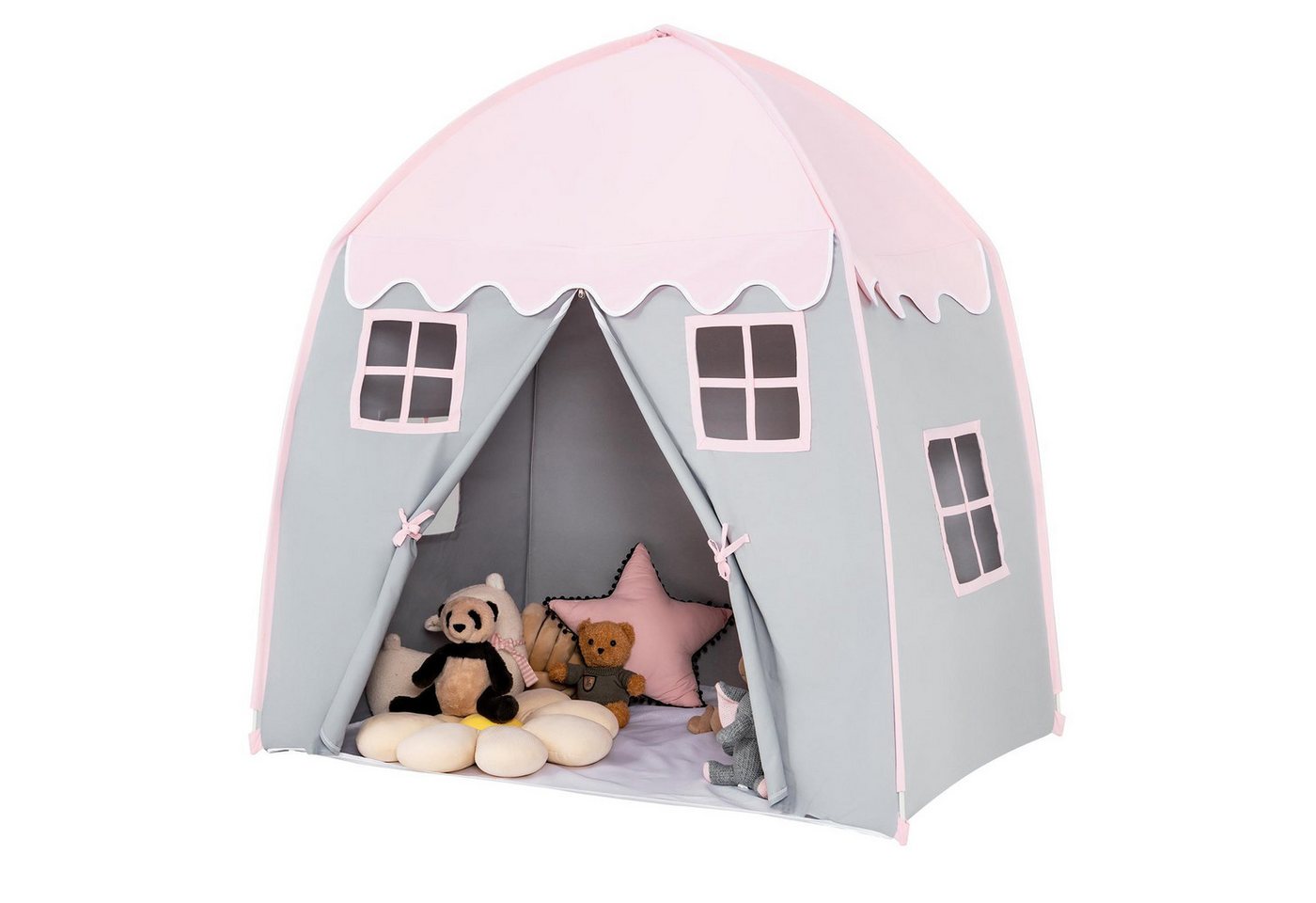 KOMFOTTEU Spielzelt Kinderzelt für 2-3 Kinder, 143x100x155cm KOMFOTTEU Spielzelt Kinderzelt für 2-3 Kinder, 143x100x155cm von KOMFOTTEU