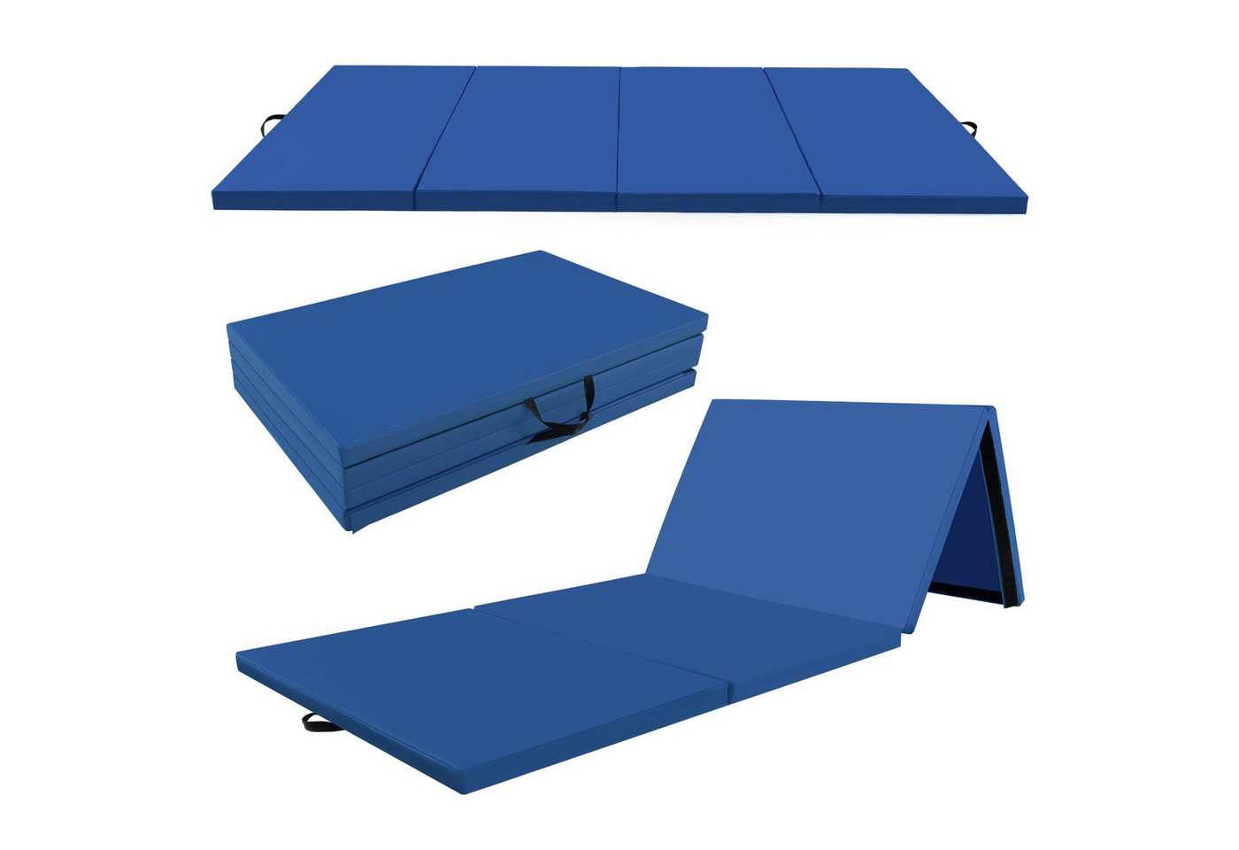 KOMFOTTEU Turnmatte klappbar, mit 2 Tragegriffen & Klettverschlüssen, 300×117×5cm KOMFOTTEU Turnmatte klappbar, mit 2 Tragegriffen & Klettverschlüssen, 300×117×5cm von KOMFOTTEU