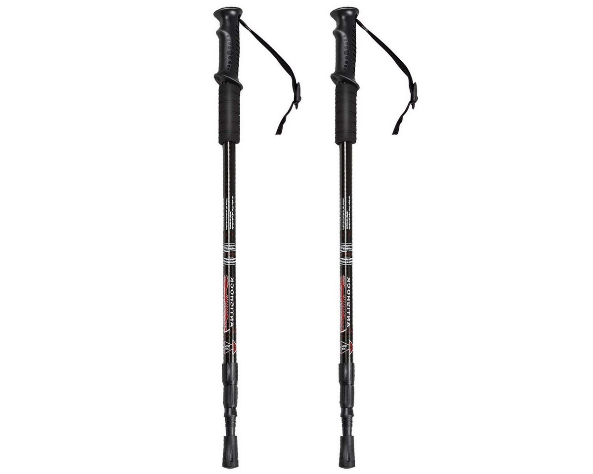 KOMFOTTEU Wanderstöcke Walkingstöcke, Verstellbar Höhe 66-137 cm KOMFOTTEU Wanderstöcke Walkingstöcke, Verstellbar Höhe 66-137 cm von KOMFOTTEU