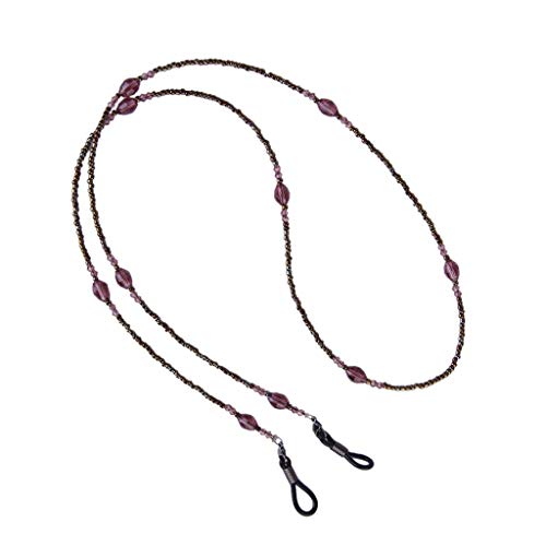 KONAMO Muschel Glas Perlen Brillen Kette Halter Anti-Rutsch-Sonnenbrille Retainer KONAMO Muschel Glas Perlen Brillen Kette Halter Anti-Rutsch-Sonnenbrille Retainer von KONAMO