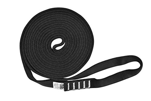 Kong Bandring ARO Sling Tubular, Schwarz, 120 cm von Kong Italy