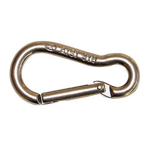 Kong Italy Classic Karabinerhaken, Edelstahl, poliert, 7 mm Kong Italy Classic Karabinerhaken, Edelstahl, poliert, 7 mm von KONG