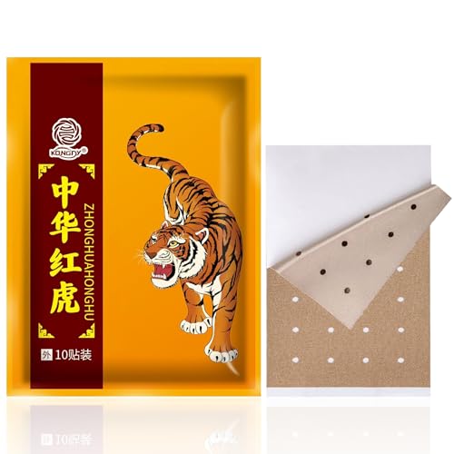 Tigerpflaster, Wärmepflaster, heiße Capsaicin-Flicken, Rücken, Knie, Nacken und Schulter, Gelenk- und Muskelaufbau-Pflaster, 30 Stück Tigerpflaster, Wärmepflaster, heiße Capsaicin-Flicken, Rücken, Knie, Nacken und Schulter, Gelenk- und Muskelaufbau-Pflaster, 30 Stück von KONGDY