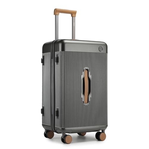 KONO Hartschale Koffer Trolley ABS+PC Reisekoffer Mittelgroß Handgepäck 66.8 Liter TSA-Schloß Rollkoffer 66.5x40x30 mit 4 Spinnerräder Teleskopgriff Suitcase KONO Hartschale Koffer Trolley ABS+PC Reisekoffer Mittelgroß Handgepäck 66.8 Liter TSA-Schloß Rollkoffer 66.5x40x30 mit 4 Spinnerräder Teleskopgriff Suitcase von KONO