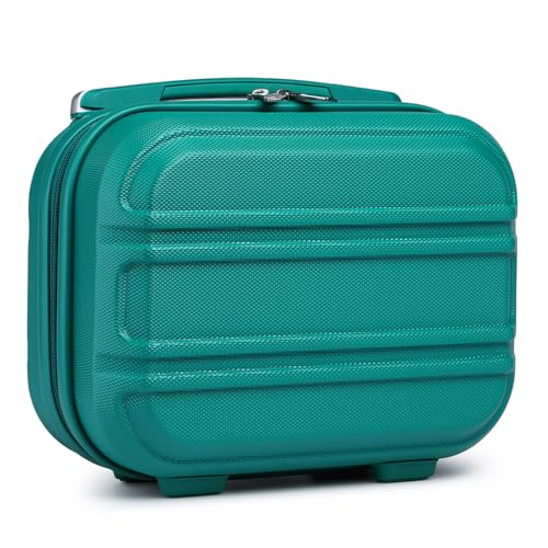 Kono Kosmetikkoffer Schminkkoffer Box Organizer Beauty Case, türkis, 30,5 cm, Kosmetikkoffer Kono Kosmetikkoffer Schminkkoffer Box Organizer Beauty Case, türkis, 30,5 cm, Kosmetikkoffer von KONO