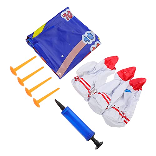 KONTONTY 1 Satz Dart-Teppich Dartspielzeug Für Kinder Aufblasbares Rasen-dartspielzeug Rasenspielspielzeug Im Freien Werfendes Spielzeug Outdoor-gartenspiel Dart-Spielzeug Blue PVC von KONTONTY