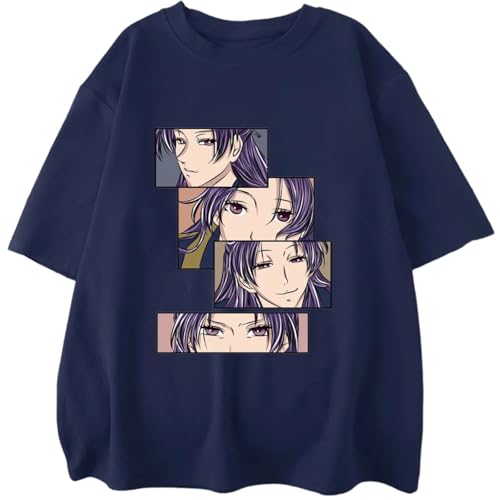 KONZDE Beliebtes Anime The Apothecary Diaries Grafik Bedrucktes T-Shirt Herren Outdoor Street Anime T-Shirt Sommer Lockeres Cooles Anime-Shirt-style2||3XL von KONZDE