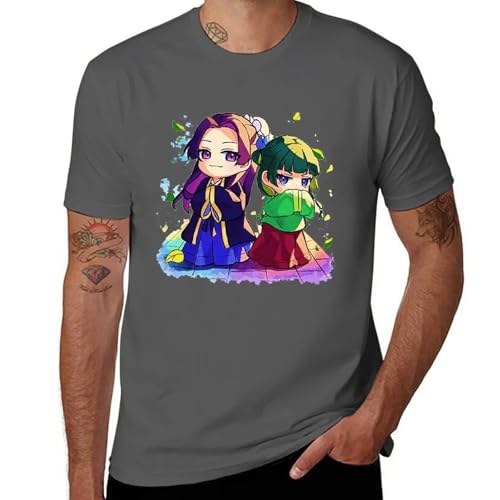 KONZDE The Apothecary Diaries Charaktere Fanart T-Shirt Personalisierte Herren Grafik T-Shirts Anime-style5||L von KONZDE