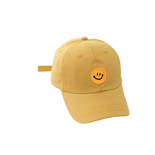 KOOBS Kindermütze Sommer Chaild Sun Baseball Cap Smiley Gesicht Outdoor Spring Boy Girl Cotton Verstellbarer Schnappschütze Sonnenschutzhut Hut-Yellow,2 to 7 Years Old KOOBS Kindermütze Sommer Chaild Sun Baseball Cap Smiley Gesicht Outdoor Spring Boy Girl Cotton Verstellbarer Schnappschütze Sonnenschutzhut Hut-Yellow,2 to 7 Years Old von KOOBS
