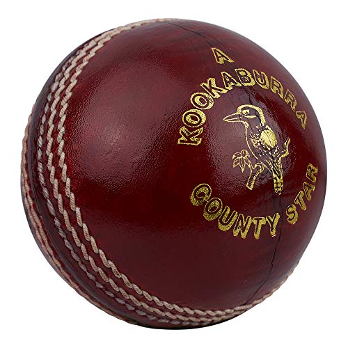 KOOKABURRA County Star Cricketball für Herren, 155 g, Rot KOOKABURRA County Star Cricketball für Herren, 155 g, Rot von KOOKABURRA
