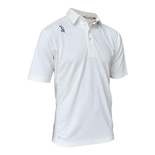 KOOKABURRA Cricket-Shirt für Jungen, Größe L, cremefarben KOOKABURRA Cricket-Shirt für Jungen, Größe L, cremefarben von KOOKABURRA