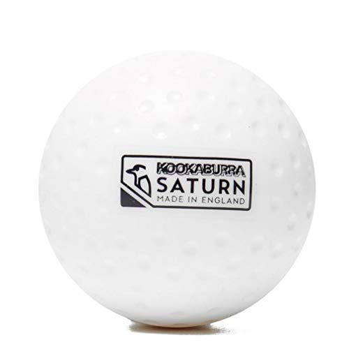 KOOKABURRA Dimple Saturn Hockeyball, Weiß, Einheitsgröße von KOOKABURRA