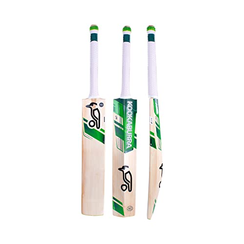 Kookaburra Kahuna Lite Cricket Bat Cricketschläger, lime, Kurzer Griff von KOOKABURRA