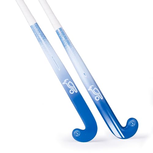 KOOKABURRA Sky Mid Bow Hockeyschläger Feldhockeyschläger, blau/weiß, 36.5" Light von KOOKABURRA