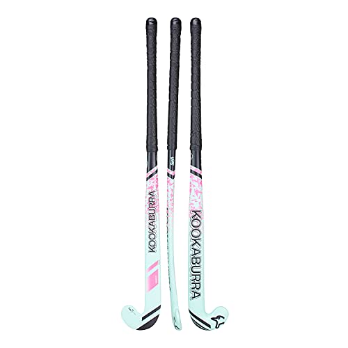 Kookaburra Unisex Jugend Magisch Hockeyschläger, Mint/Pink, 26inch Kookaburra Unisex Jugend Magisch Hockeyschläger, Mint/Pink, 26inch von KOOKABURRA