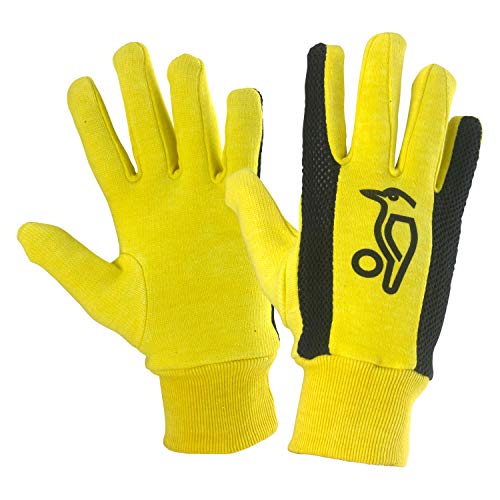 KOOKABURRA Unisex Jungen Einfarbige Baumwolle Wicket Keeping Inners, Natur, Medium Junior KOOKABURRA Unisex Jungen Einfarbige Baumwolle Wicket Keeping Inners, Natur, Medium Junior von KOOKABURRA
