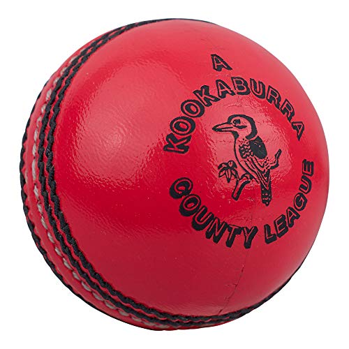 Kookaburra County League Cricketball, 142 g, Rosa, Damen von KOOKABURRA