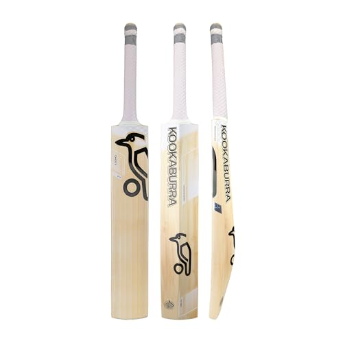 Kookaburra Ghost 6.4 Cricket Bat Cricketschläger, weiß, Kurzer Griff von KOOKABURRA