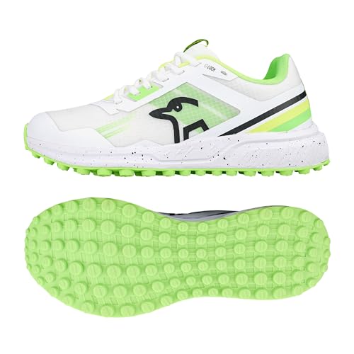 Kookaburra KC 2.0 Cricketschuh mit Gummisohle, Gelb/Grün, Größe 42 Kookaburra KC 2.0 Cricketschuh mit Gummisohle, Gelb/Grün, Größe 42 von KOOKABURRA